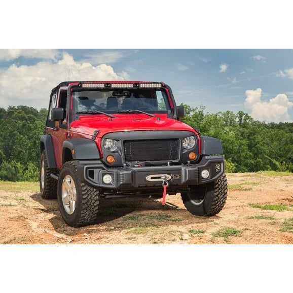 Load image into Gallery viewer, Rugged Ridge 11544.01 Spartacus Front Bumper for 07-18 Jeep Wrangler JK
