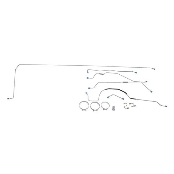 OMIX 16737.12 Brake Line Set for 55-64 Jeep CJ-5 with 10