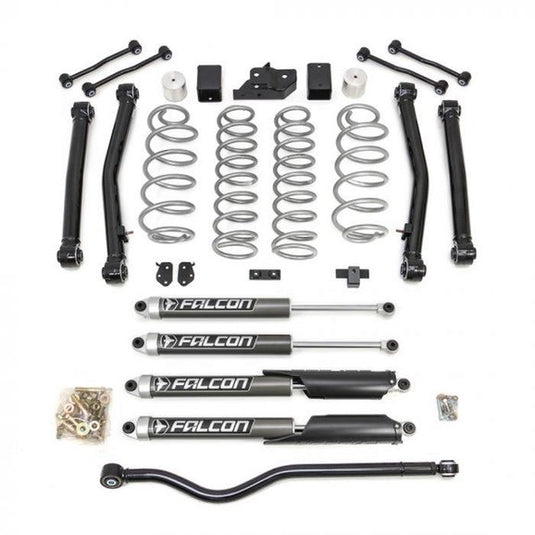 ReadyLift Suspension Coil Spring Lift Kit with Falcon 2.1 Mono Shocks for 18-23 Jeep Wrangler JL