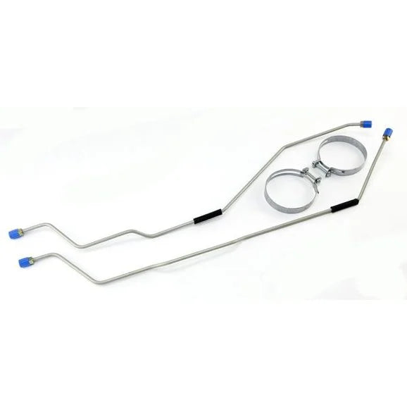 OMIX 16737.08 Rear Brake Line Set for 49-53 Jeep CJ-3A & 53-67 CJ-3B with Dana 44 Rear Axle