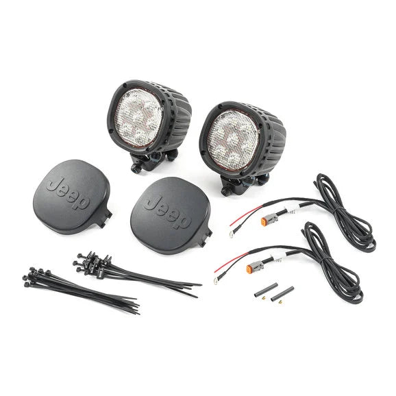 Load image into Gallery viewer, Mopar 82215386 7&quot; LED Offroad Light for 18-24 Jeep Wrangler JL &amp; Gladiator JT
