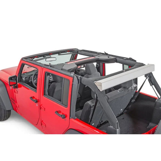 Mountain Off-Road Retractable Roller Sun Shade for 07-18 Jeep Wrangler JK