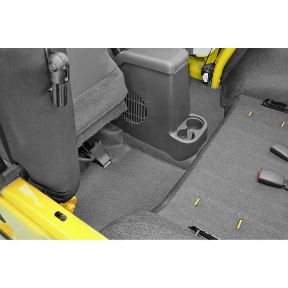 Load image into Gallery viewer, Bedrug BedTred Premium Molded Floor Covering Kit with Cutouts for 04-06 Jeep Wrangler Unlimited LJ
