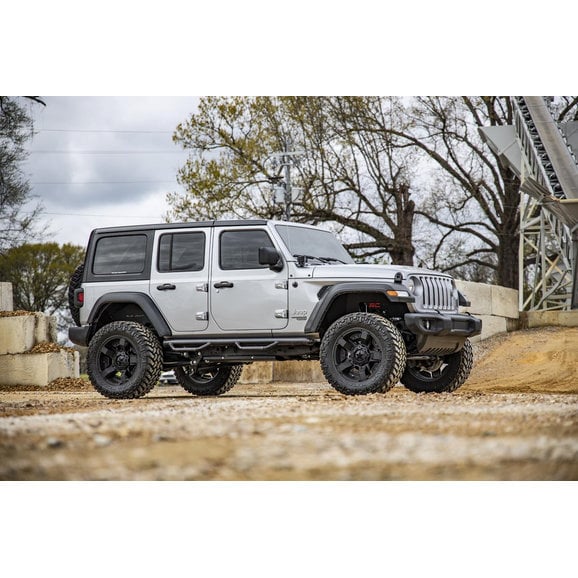 Load image into Gallery viewer, Rough Country RC614 1.25in Body Mount Lift Kit for 18-24 Jeep Wrangler JL with Automatic Transmission
