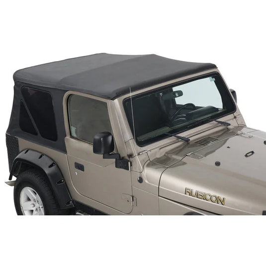 King 4WD 14010235 Premium Replacement Soft Top without Doors for 97-06 Jeep Wrangler TJ