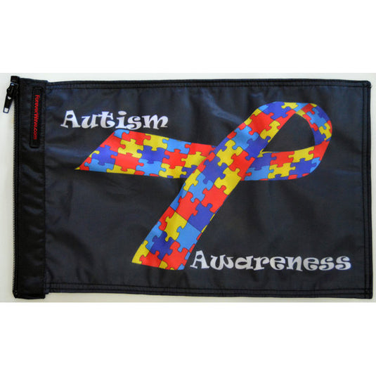 Forever Wave 12" x 18" Social Awareness Flags