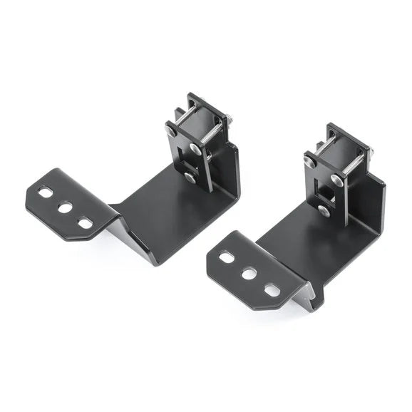 Load image into Gallery viewer, Quadratec JL-LMB Heavy-Duty Auxiliary Light Mount Brackets for 18-21 Jeep Wrangler JL &amp; Gladiator JT
