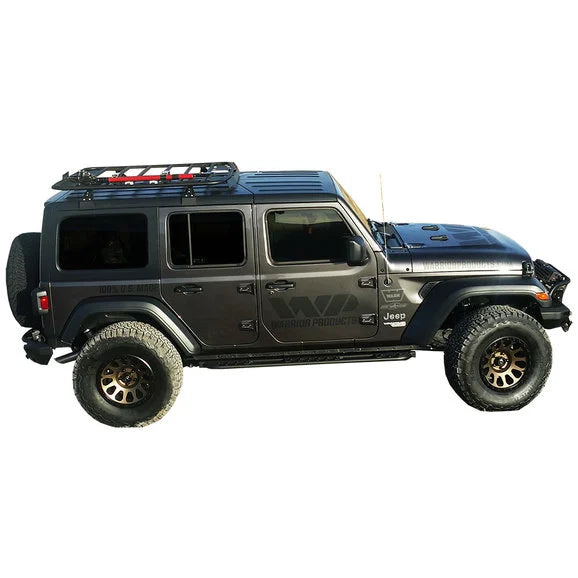 Load image into Gallery viewer, Warrior Products 10905 Platform Roof Rack for 18-20 Jeep Wrangler JL Unlimited
