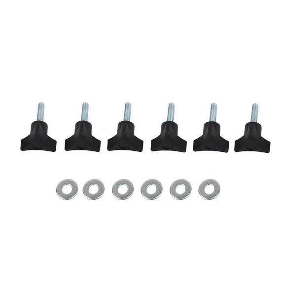 Kentrol 70006 Hardtop Quick Release Hardtop Screws for 97-02 Jeep Wrangler TJ