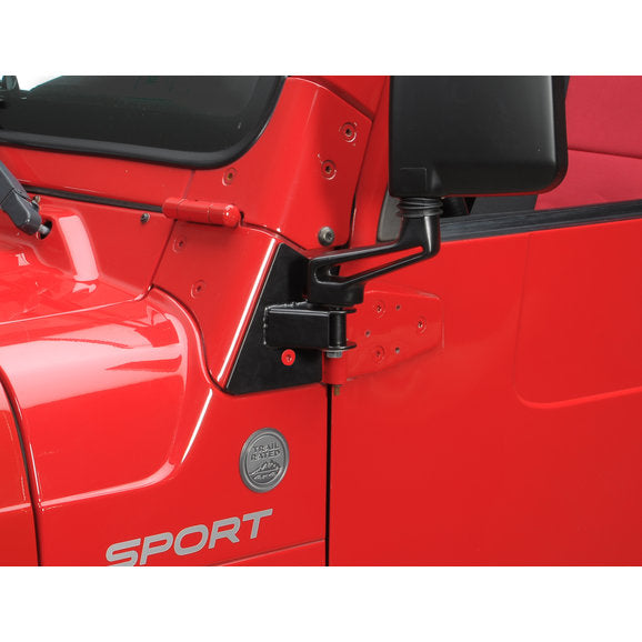 Load image into Gallery viewer, Rampage Products Mirror Relocation Brackets for 97-02 Jeep Wrangler TJ
