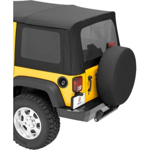 Bestop 58135-35 Sailcloth Replace-a-top Tinted Window Kit for 11-18 Jeep Wrangler Unlimited JK 4 Door with Replace-A-Top, Supertop NX or Factory Soft Top