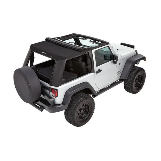 Bestop 54862-17 Trektop Pro 2.0 Soft Top for 07-18 Jeep Wrangler 2 Door