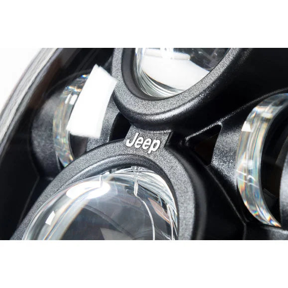 Load image into Gallery viewer, Mopar 82214333AB LED Headlight Kit in Black for 11-18 Jeep Wrangler JK
