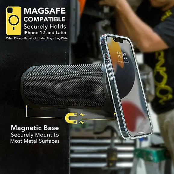 Load image into Gallery viewer, Scosche BTMSMSC1-BB2 BoomBottle MagSafe Compatible Magnetic Wireless Speaker
