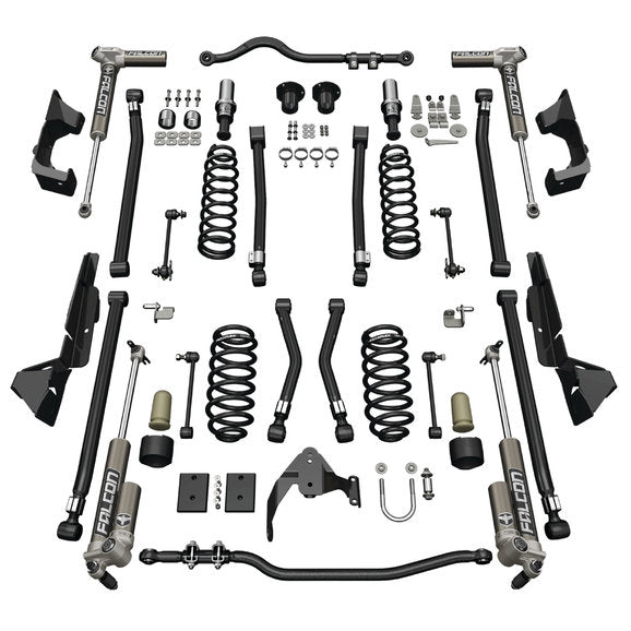 Load image into Gallery viewer, Teraflex 1224000 Alpine CT4 Suspension System for 07-18 Jeep Wrangler JK
