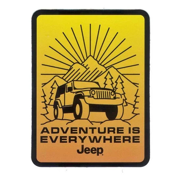 Jeep Merchandise Jeep Burst Sticker