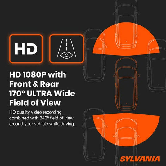 Sylvania RDSGHT_MIR.BX Roadsight Mirror Dash Camera