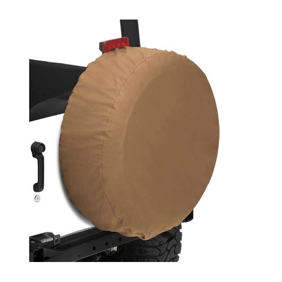 Bestop Spare Tire Covers in Tan