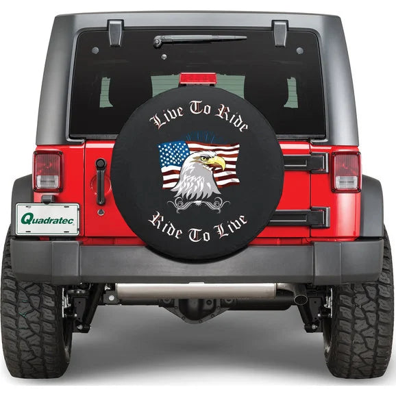 Quadratec Live To Ride Tire Cover