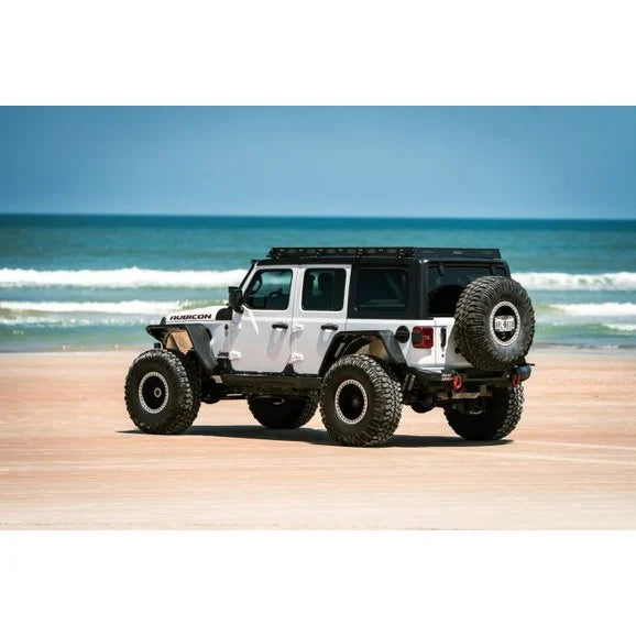 Load image into Gallery viewer, Road Armor 518RRS81B Treck Modular Roof Rack for 18-22 Jeep Wrangler JL Unlimited 4-Door
