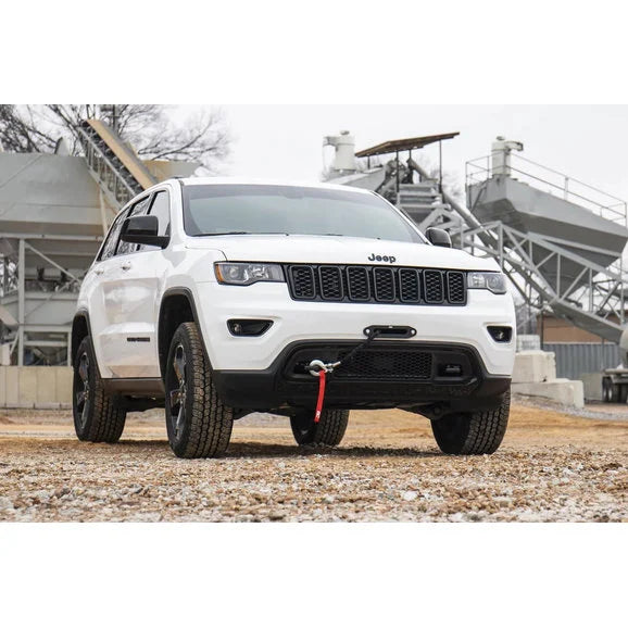 Load image into Gallery viewer, Rough Country 10602 Hidden Winch Mounting Plate for 14-20 Jeep Grand Cherokee WK2
