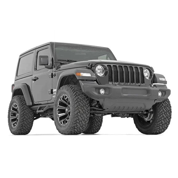 Load image into Gallery viewer, Rough Country 90761 Contoured Drop Steps for 18-24 Jeep Wrangler JL
