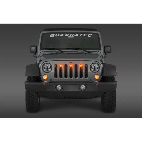 Load image into Gallery viewer, Quadratec Pre-Runner LED Light Bar Kit for 07-18 Jeep Wrangler JK
