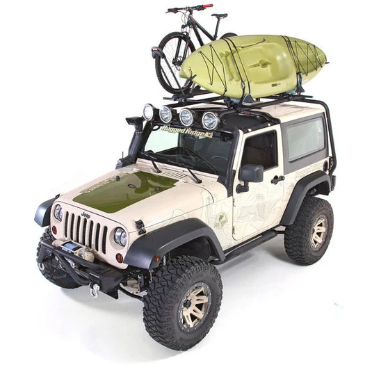 Rugged Ridge 11703.21 Sherpa Rack for 07-18 Jeep Wrangler JK 2 Door