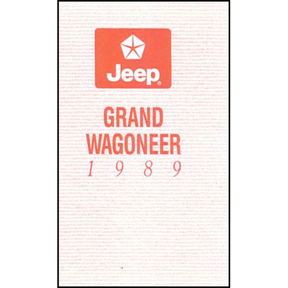 Load image into Gallery viewer, Bishko Automotive Literature Factory Authorized Owners Manuals for 66-91 Wagoneer, Grand Wagoneer &amp; J-Series Trucks
