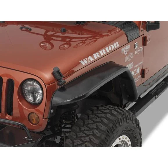Warrior Products Front Tube Flares for 07-18 Jeep Wrangler JK