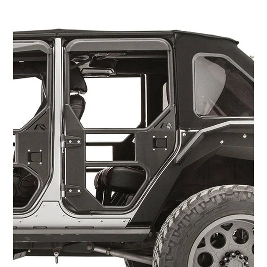 Fab Fours Full Tube Doors for 07-18 Jeep Wrangler JK