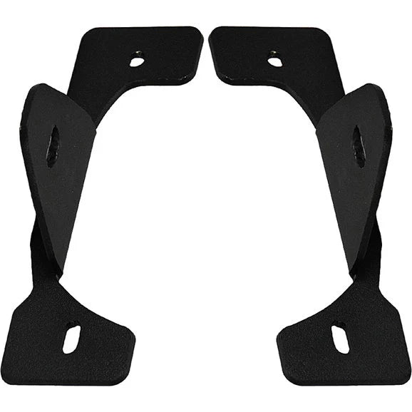 Vision X 9891064 JK-X LED Fog Light Mounting Brackets for 13-15 Jeep Wrangler and Wrangler Unlimited JK Rubicon X with Factory Front Bumper