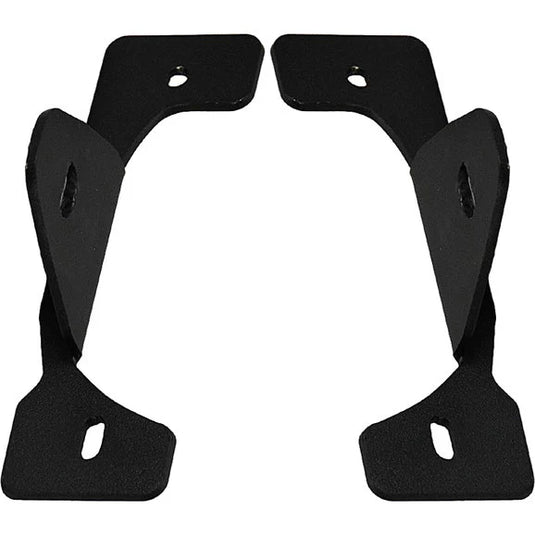 Vision X 9891064 JK-X LED Fog Light Mounting Brackets for 13-15 Jeep Wrangler and Wrangler Unlimited JK Rubicon X with Factory Front Bumper