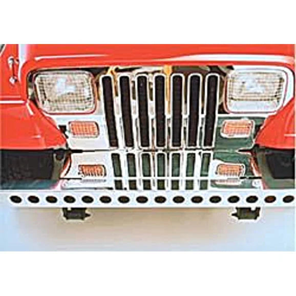 Load image into Gallery viewer, Crown Automotive RT34043 Stainless Steel Front Frame Cover for 87-95 Jeep Wrangler YJ
