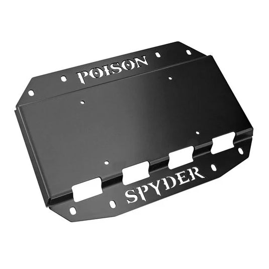 Poison Spyder 19-04-013P1 Tire Carrier Delete Plate with Camera and License Plate Mount for 18-20 Jeep Wrangler JL