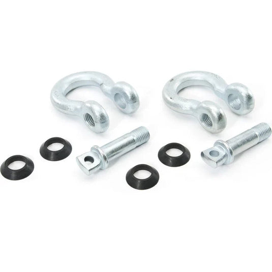 Crown Automotive RT33006 3/4" D-Ring Pair with Anti-Rattle Bushings