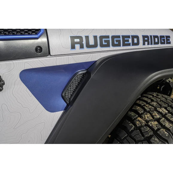 Load image into Gallery viewer, Rugged Ridge 11640.51 Max-Terrain Fender Flares for 18-24 Jeep Wrangler JL
