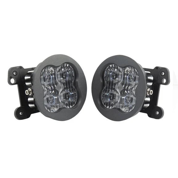 Diode Dynamics SS3 LED Fog Light Kit for 07-24 Jeep Wrangler JK, JL Sahara/Rubicon & Gladiator JT Overland/Rubicon