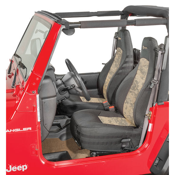 Load image into Gallery viewer, Bartact Mil-Spec Super Front Seat Covers for 03-06 Jeep Wrangler TJ &amp; Unlimited
