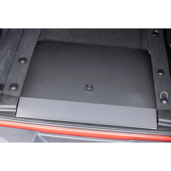 Load image into Gallery viewer, Tuffy 358-01-A Locking Cubby Cover for 18-24 Jeep Wrangler JL Unlimited 4-Door
