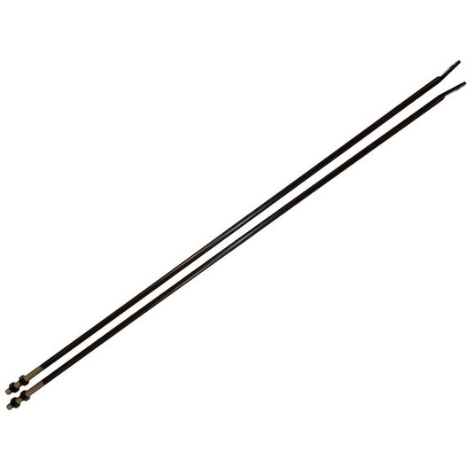 Kentrol Stainless Steel Strut Rod Kit for 72-86 Jeep CJ