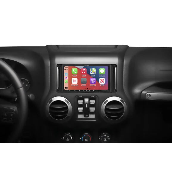 Alpine i407-WRA-JK 7in In-Dash Digital Receiver for 07-18 Jeep Wrangler JK