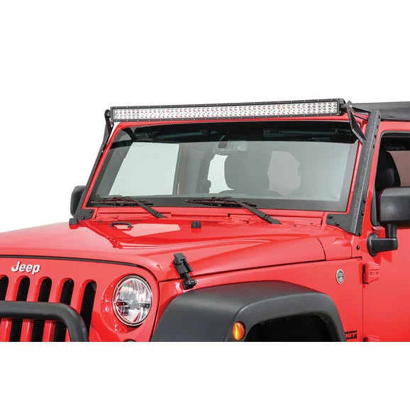 Load image into Gallery viewer, TACTIK JLM01-M8 50&quot; Light Bar &quot;A&quot; Pillar Brackets for 07-18 Jeep Wrangler JK
