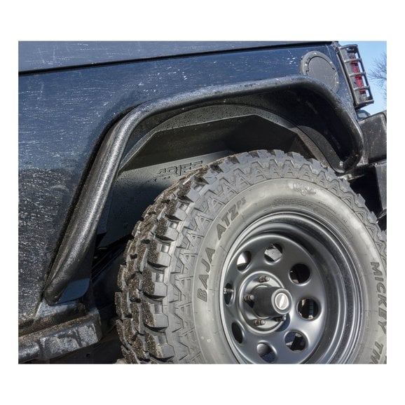 Load image into Gallery viewer, Aries 2500350 Rear Inner Fender Liners for 07-18 Jeep Wrangler JK
