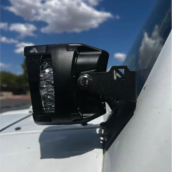 Load image into Gallery viewer, Nacho Offroad Lighting A-Pillar Light Mounts for 07-18 Jeep Wrangler JK
