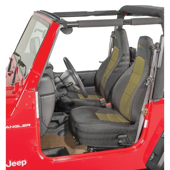 Load image into Gallery viewer, Bartact Mil-Spec Super Front Seat Covers for 03-06 Jeep Wrangler TJ &amp; Unlimited
