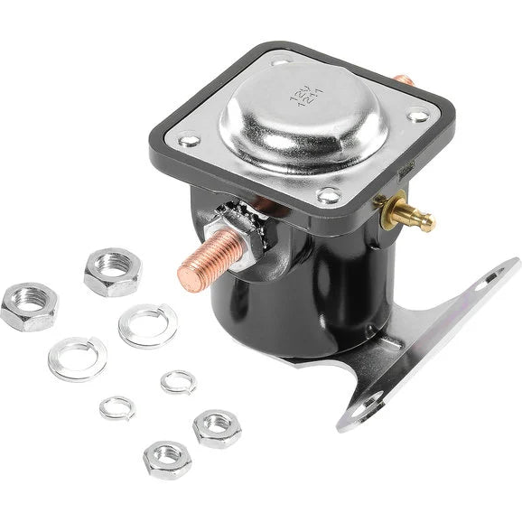 Crown Automotive J5752125 Starter Motor Solenoid for 80-87 Jeep CJ Series & Wrangler YJ with 4.2L, 5.0L or 5.9L Engine with Automatic Transmission