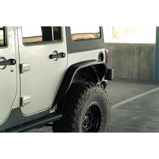 DV8 Offroad FDJK-07 Slim Fender Flares for 07-18 Jeep Wrangler JK