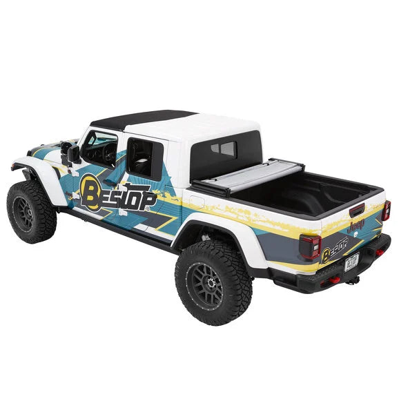 Load image into Gallery viewer, Bestop EZ-Fold Tri-Fold Soft Tonneau Cover for 20-22 Jeep Gladiator JT
