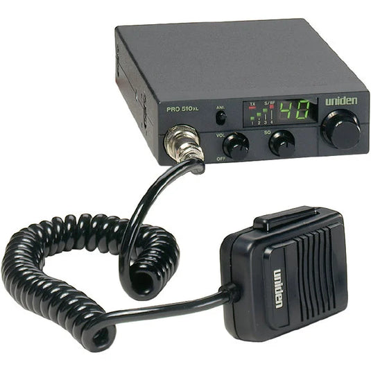Uniden Pro 510XL 40 Channel Compact Mobile CB Radio